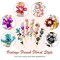 12 Pieces Vintage Flower Barrette Bobby Pins Decorative Metal Gold Tone Hairpins Rhinestone Decorative Accessories